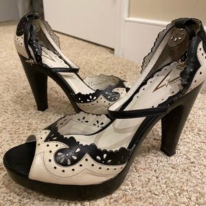 Vince Camuto platform Leather Heels